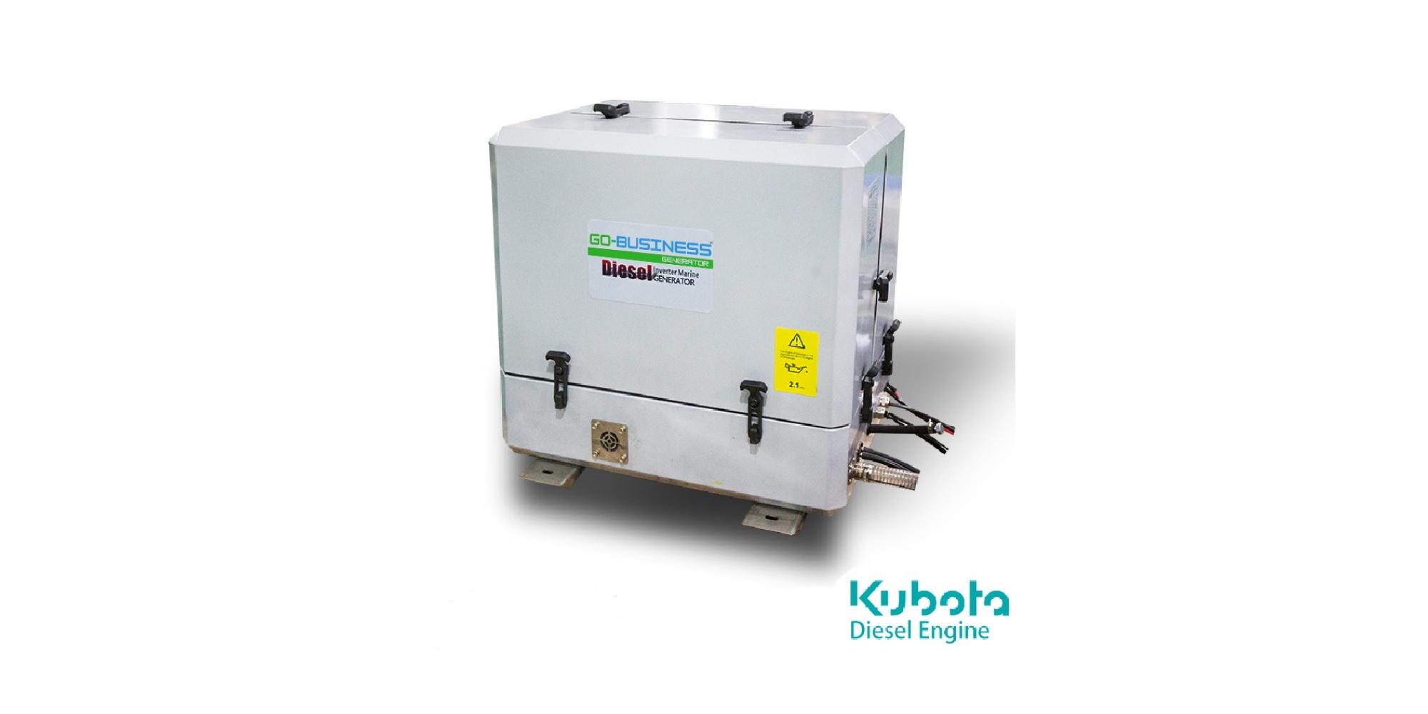 GO-JEC100 Дизелов генератор за морски и яхтен двигател Kubota