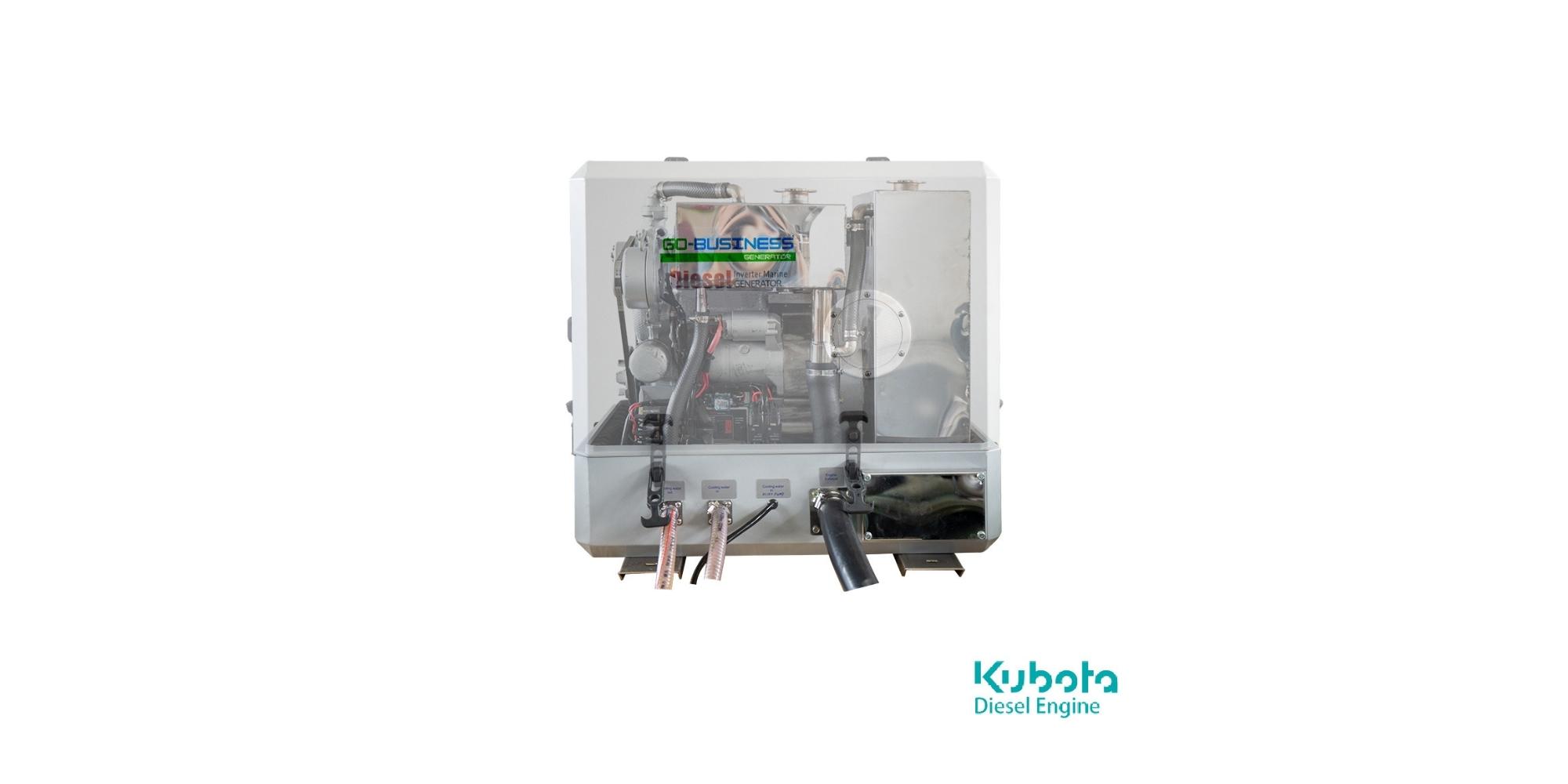 GO-JEC80 Дизелов генератор за морски и яхтен двигател Kubota