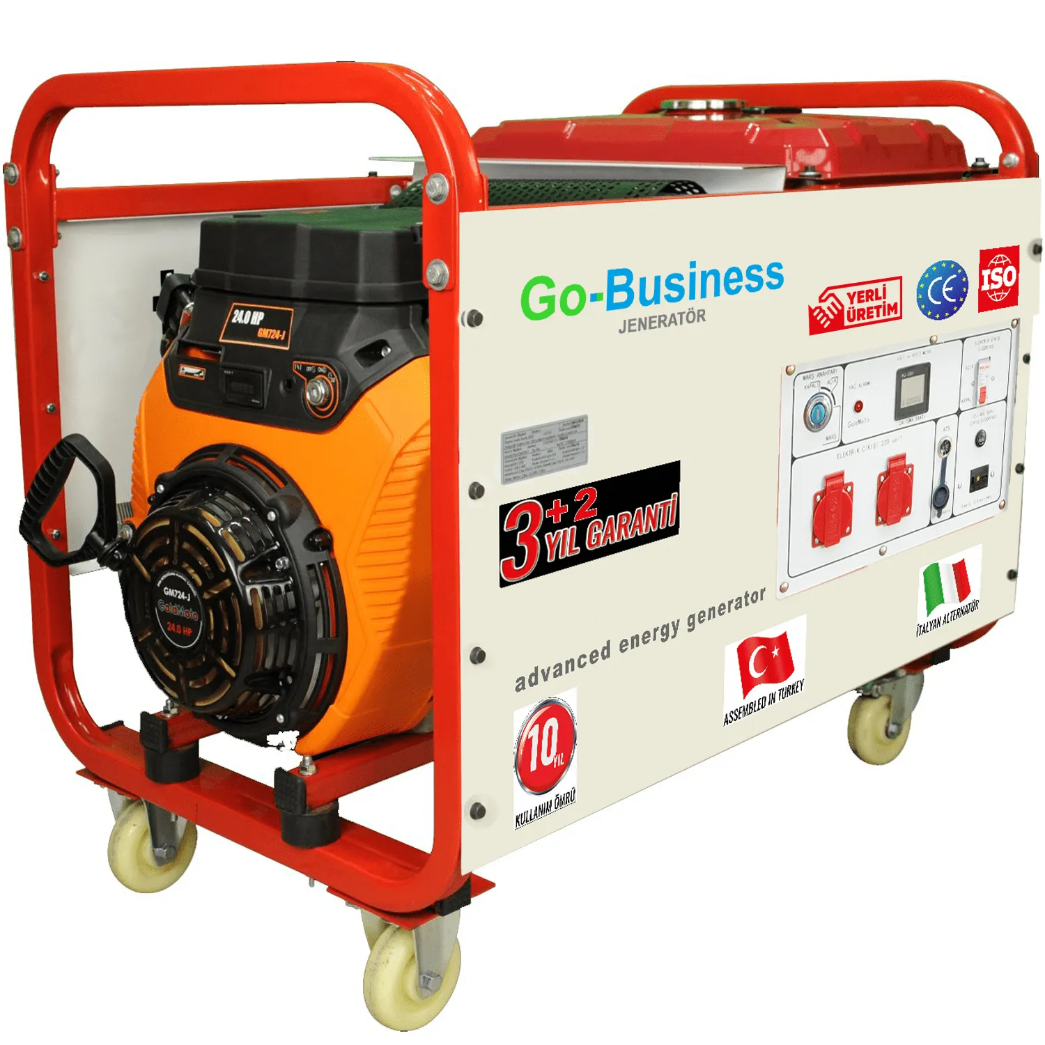 10 кВА GO-10TBJG Gasoline Generator