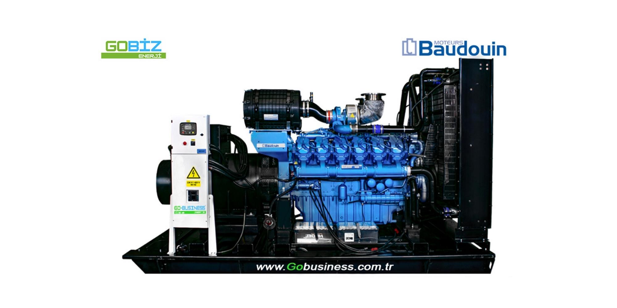 GO-BUSINESS BAUDOUIN 900 кВА ДИЗЕЛ ГЕНЕРАТОР