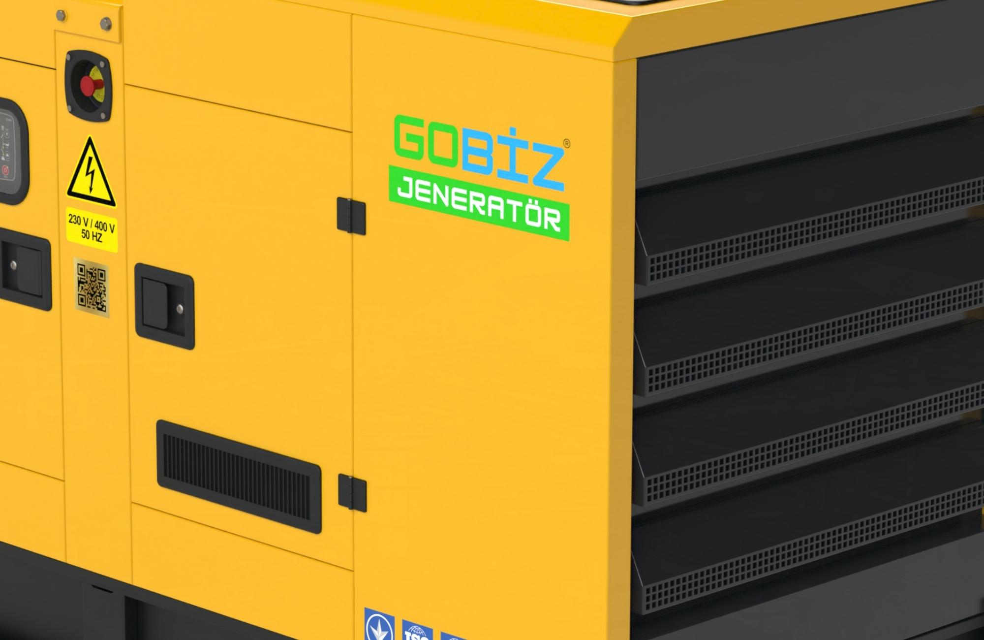GO-BUSINESS JOHN DEERE 220кВА/176kW ДИЗЕЛ ГЕНЕРАТОР