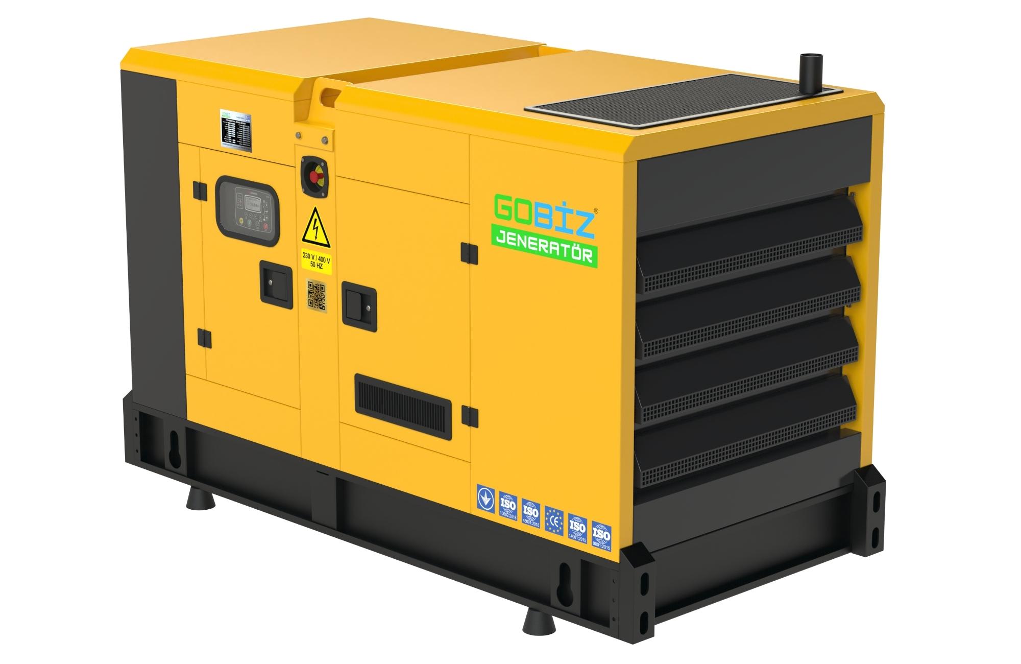 GO-BUSINESS JOHN DEERE 88кВА/70kW ДИЗЕЛ ГЕНЕРАТОР